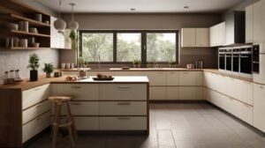 L-Shape Modular Kitchen​