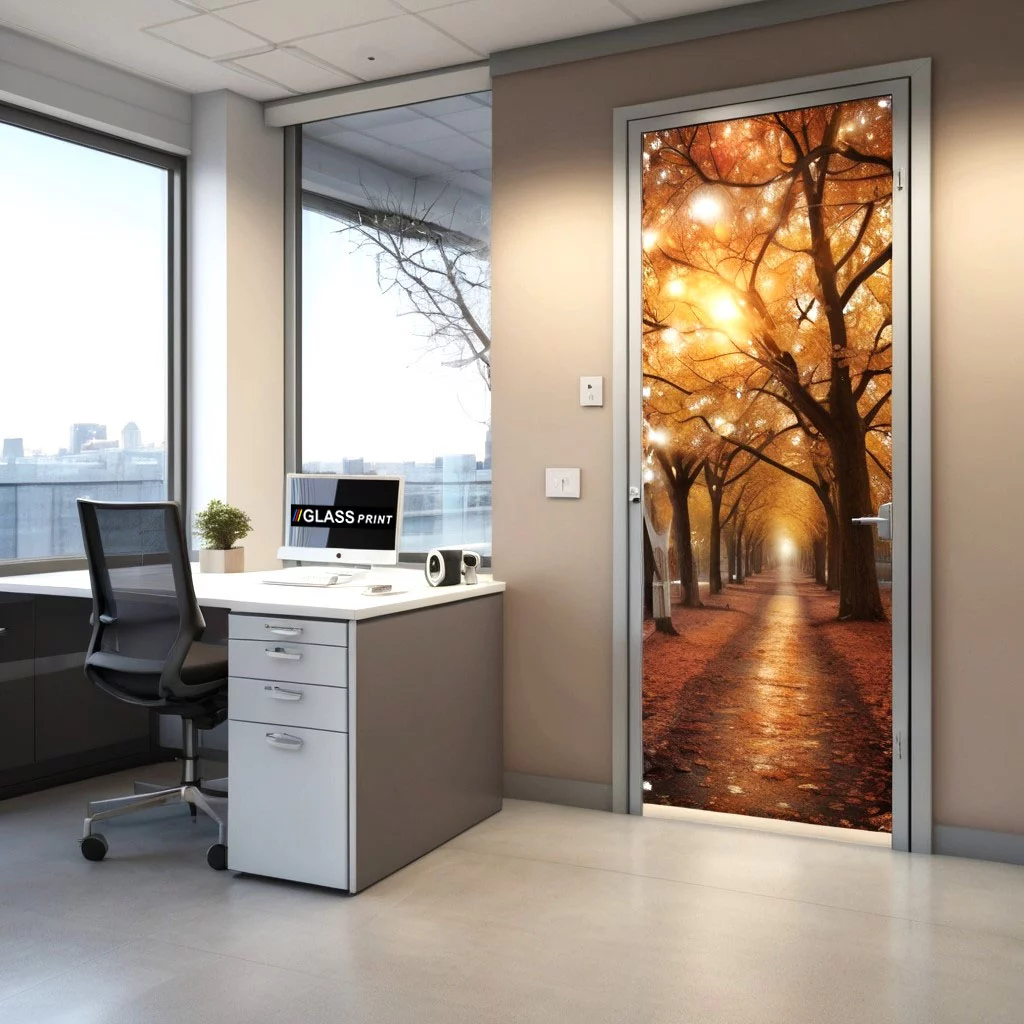 about glass print